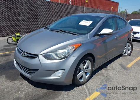 2013 Hyundai Elantra Gls from USA, damaged, VIN KMHDH4AE7DU491608